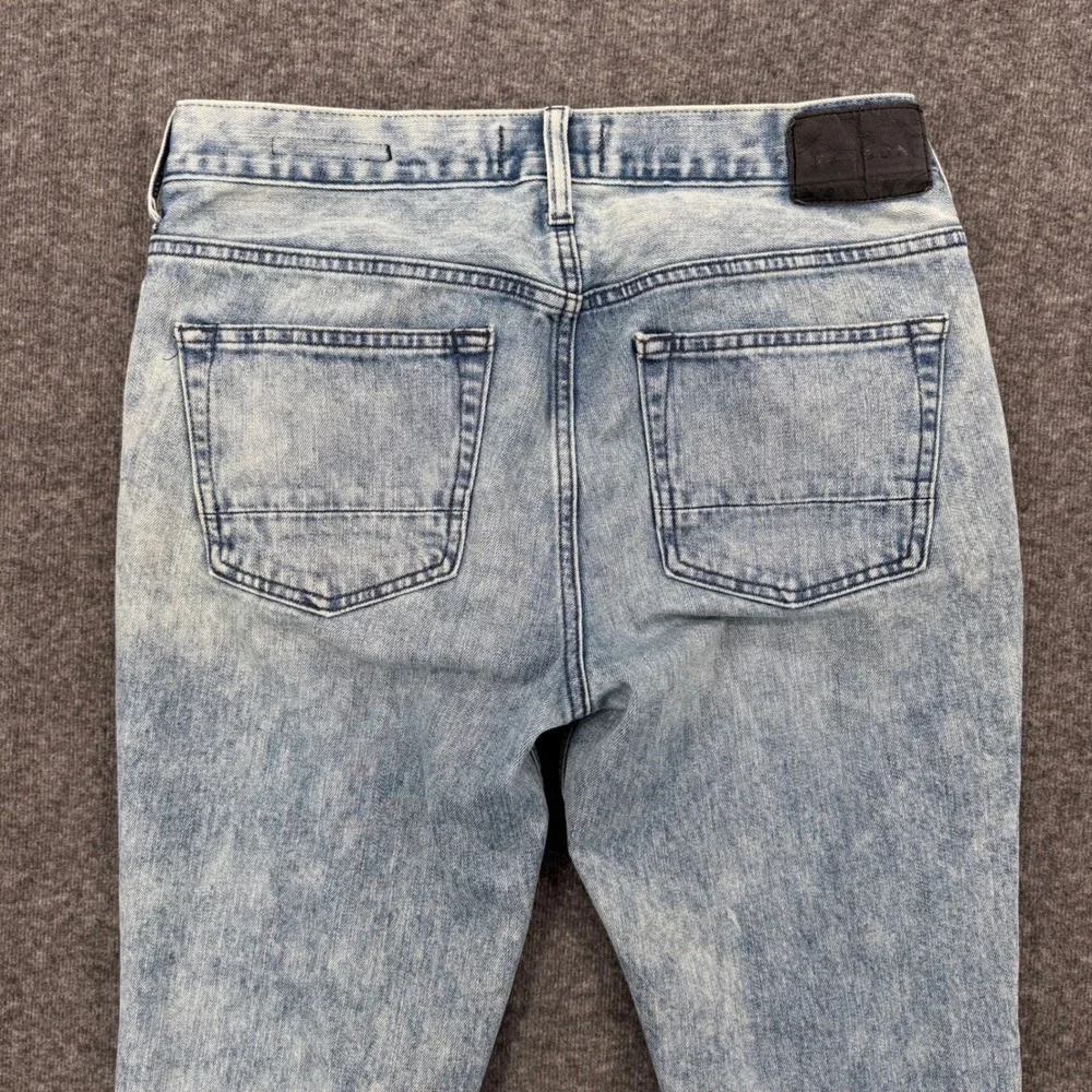 PacSun Mens Skinny Jeans Light Acid Wash Comfort Stretch 31 Slim Fit Denim y2k